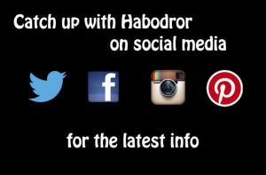 follow habodror on social media